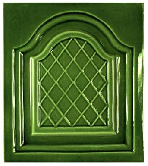 Rácsos kapus csempe