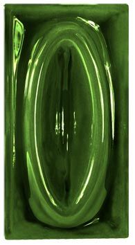 Mélytányéros félcsempe