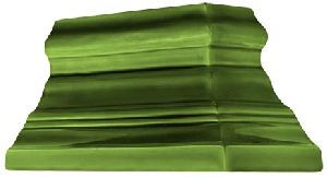 Szecessziós sima 90° párkány sarok balos