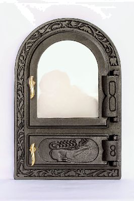 Kombinált, hamuajtós ajtó