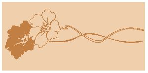 Két szál virág nagy csempe 1 színű