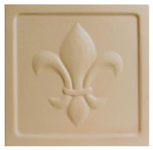 Királyliliomos keretes csempe