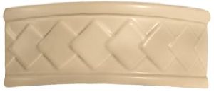 Negatív 90° kockás fríz sarok