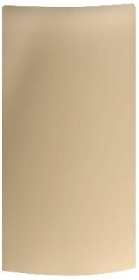 Íves nagy csempe D=60
(8 db/körív)