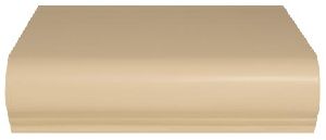 Kerek párkány egyenes mély